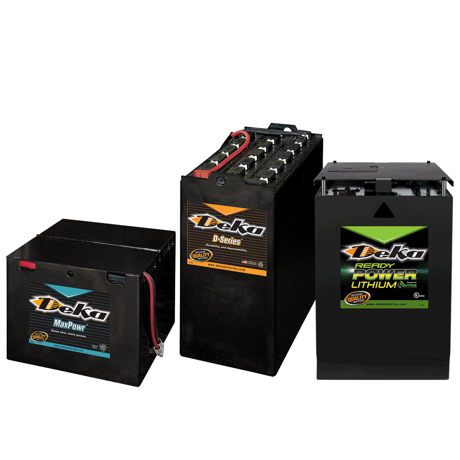 Where can you find out the locations of Deka Battery distributors?