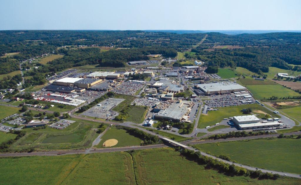 Aerial View of Facility